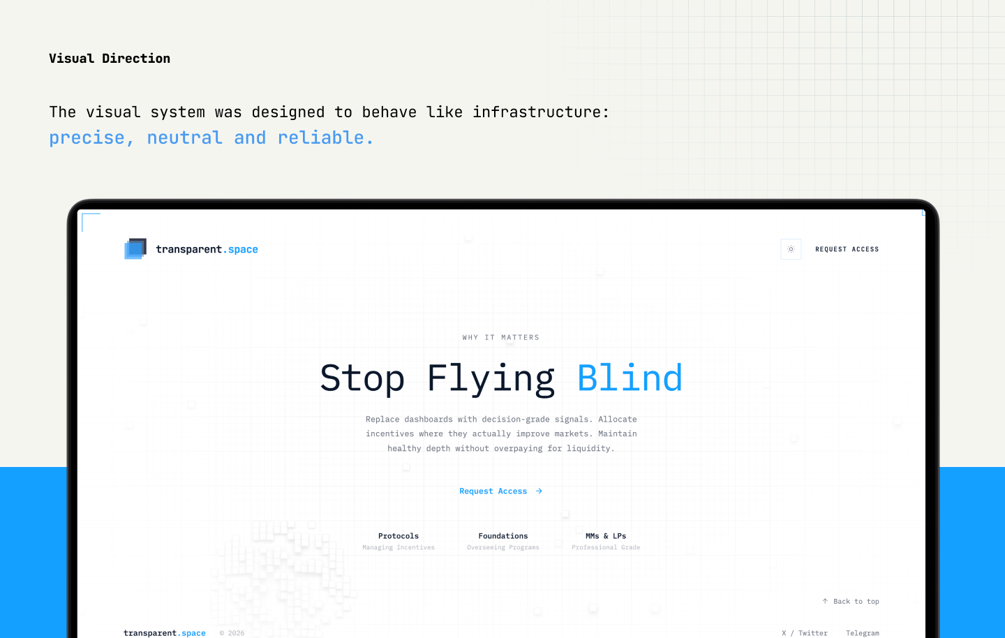 Transparent.space Brand Image 2